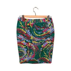 Talbots Floral Mini Skirt Size 2